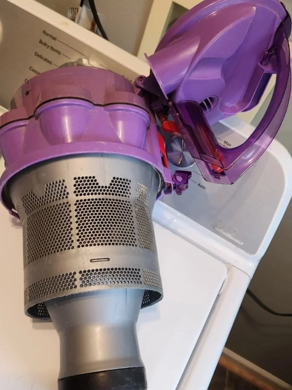 Dyson Parts Cyclone Dust Whole Bin Replacement Bagless Upright Vacuum Cleaner